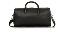 Load image into Gallery viewer, Jaguar Black Leather Weekend Bag
