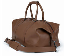 Load image into Gallery viewer, Land Rover Leather Weekender Bag