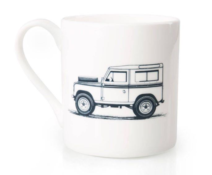 Land Rover Heritage Logo Mug