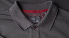 Load image into Gallery viewer, Mens Accent Collar Polo Shirt - Dark Grey
